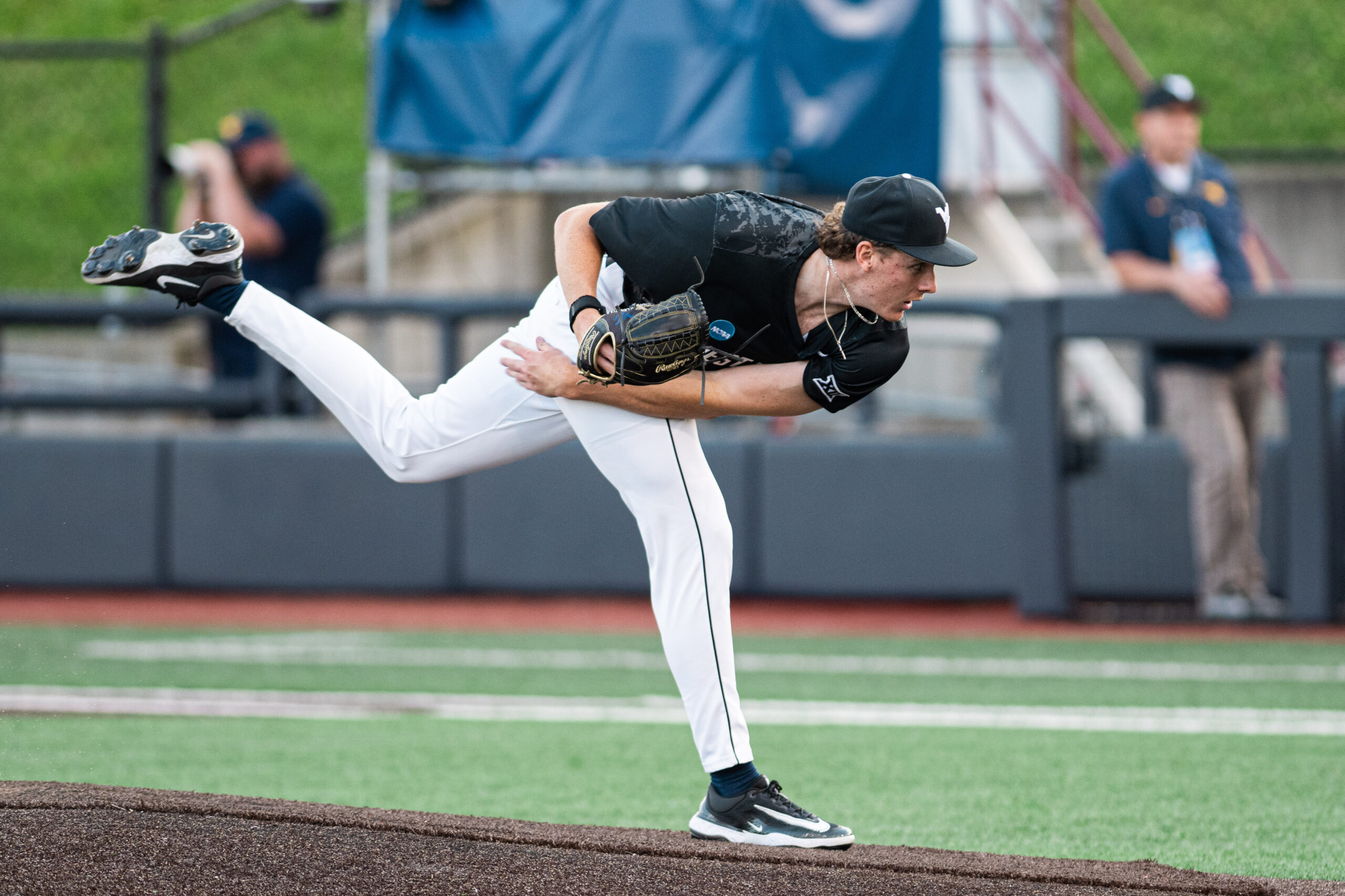 Dawson Montesa, rest of pitching staff throws everything it has to propel WVU baseball to super regionals